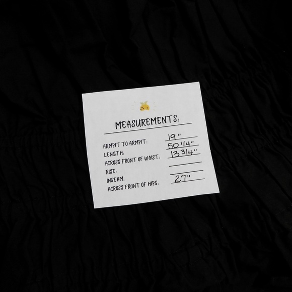 NWT!! J. CREW Hyacinth Dress Smocked Cotton Poplin Black Midi Pockets Small Tall - Picture 16 of 16